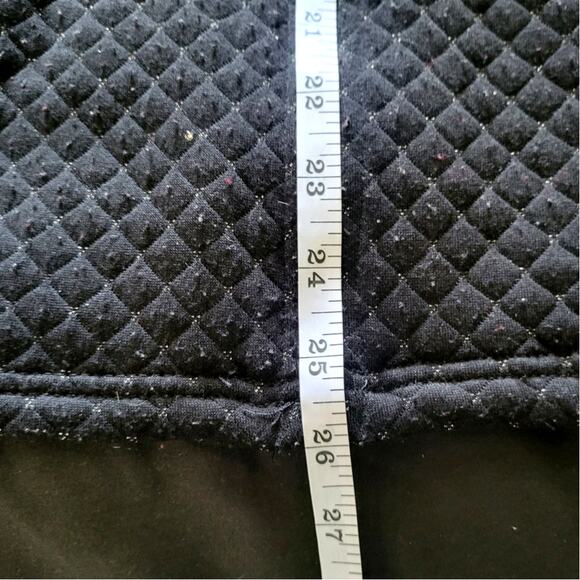 Allison Daley Black with Silver Sparkle Sleeveless Vest - XL - Picture 9 of 9